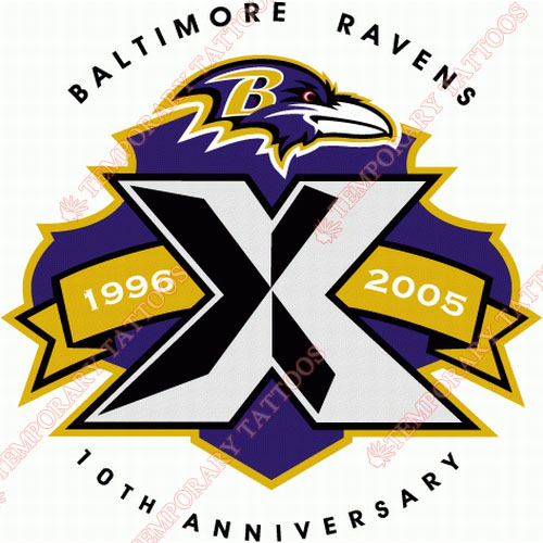 Baltimore Ravens Customize Temporary Tattoos Stickers NO.421